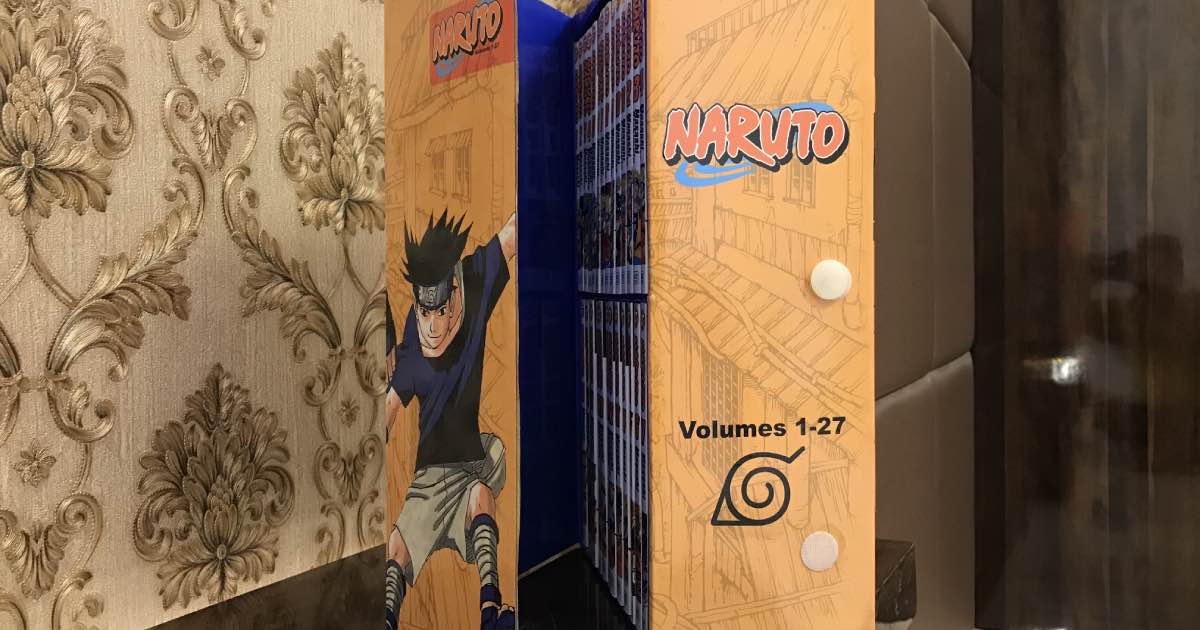 Manga Unboxing - Naruto Box Set Volumes 1-27 + Room Tour Update